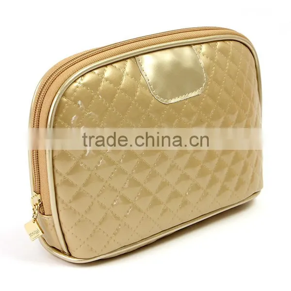 Promotional Items PU Leather Women Cosmetic Bag Sets Travel Wash Bag Toiletry Bag Leather Pouch photo-3