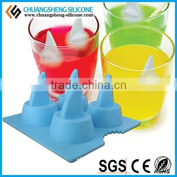 Fire Shape Fashion Summer Silicone Ice Cube Tray photo-2
