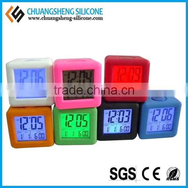 Mini Alarm Clock, Egg Shape Clock, Kids Digital Alarm Clock photo-4