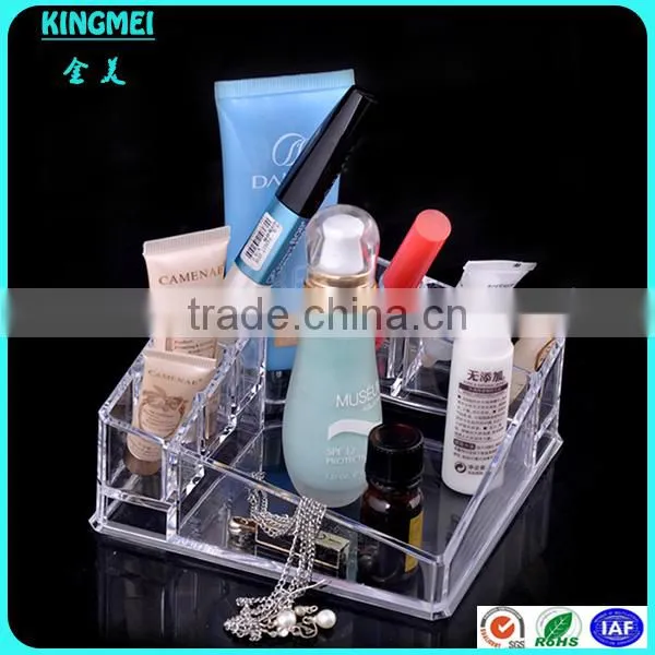 2015 Hot-sale Transparent Rectangle Shaped Cosmetic Organizer photo-4