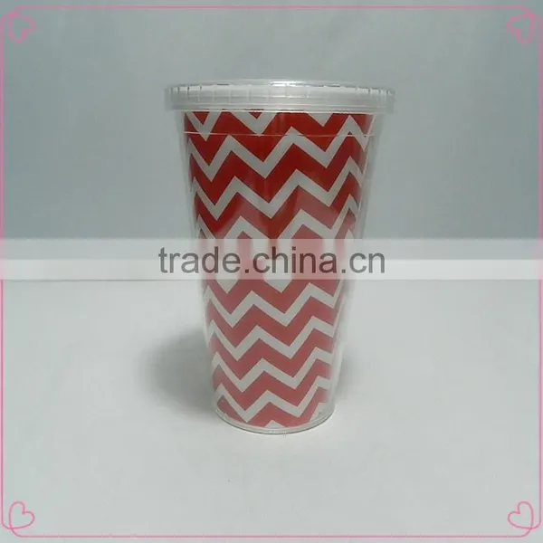 Wholesale Fashion Customized Coco Cola Cup With Straw for Plastic Cup photo-3