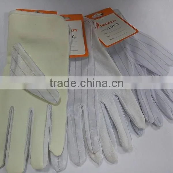 DDSAFETY White Cotton Gloves With Anti Static photo-5