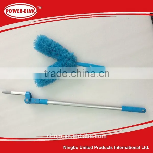 2 Finger Adjustable Aluminum Rod Handle Household Duster photo-2