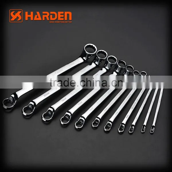Professional 11PCS CRV Adjustable Ring Wrench Set photo-2