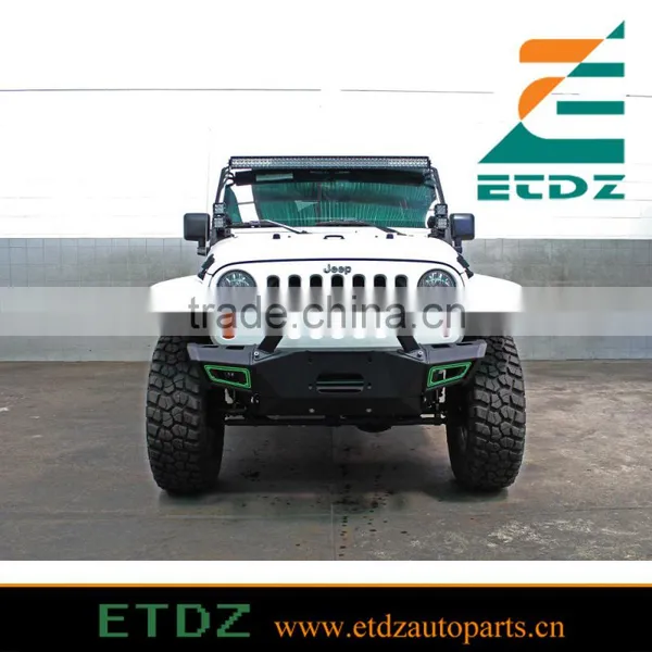 Fashion Front Rally Bumper Front Short Bumper 07-15 Jeep Wrangler & Wrangler Unlimited JK photo-2
