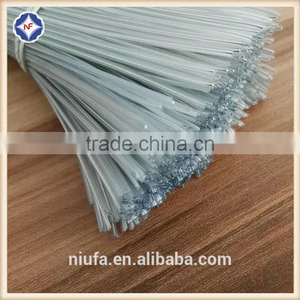 1000pcs 4" Clear Metallic Twist Tie for Candy Lollipop Cello Bag photo-2