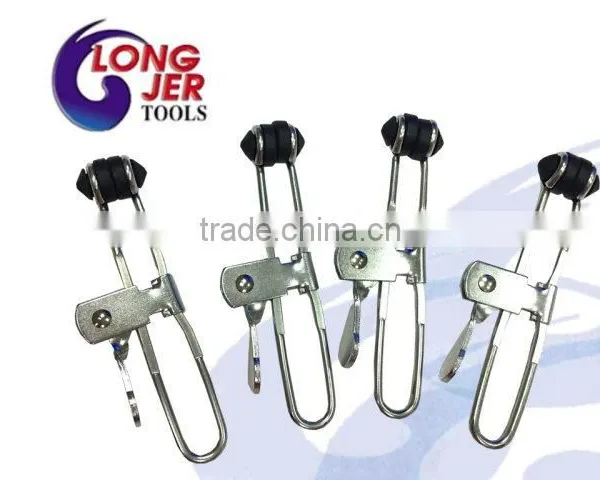 4PC Set Grid and Line Clamps for installation of Drop Ceilings or Tent for Camping