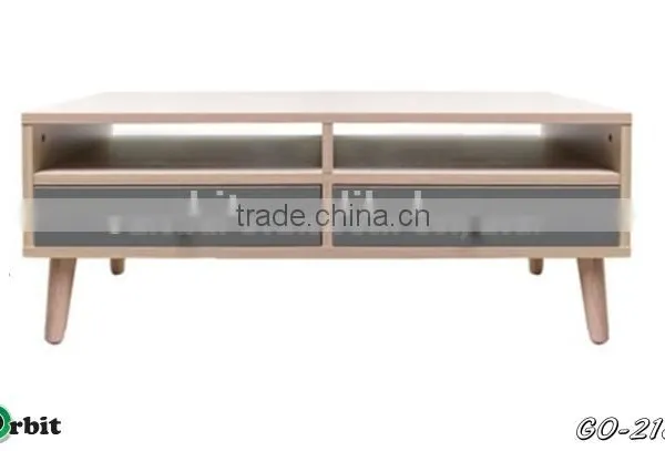 3 Drawers Home Furniture Wooden tv Stand photo-3