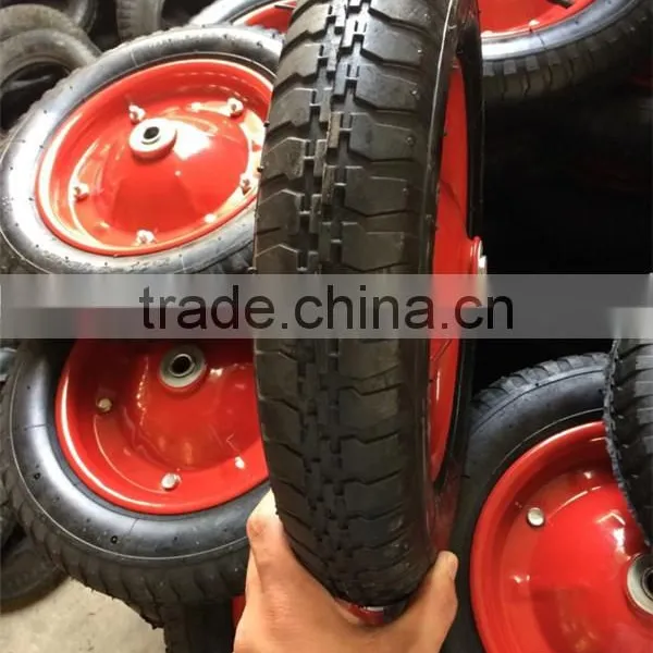 3.00/3.25-8 China High Quality Cheap Air Rubber Wheel photo-4