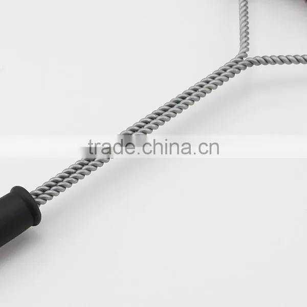 Best Stainless Steel Barbecue Grill Brush With Long Wire Handle photo-4
