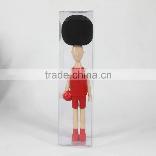 Basketball Boy Shape Sponge Foam Brush for Glass Cleaning photo-2