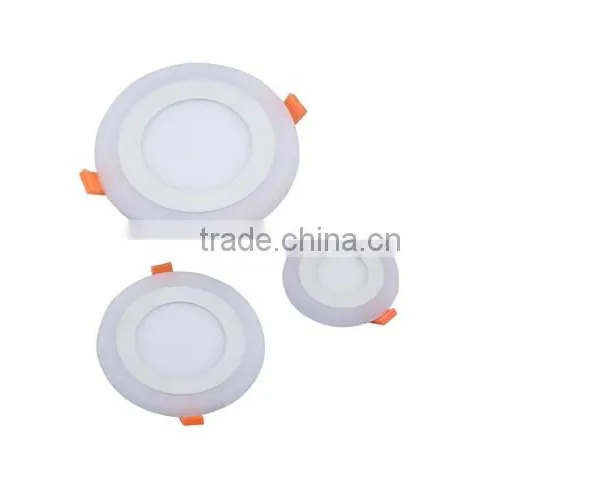 Bright Round Double Colour Led Ceiling Panel Light for Office Home Light photo-2