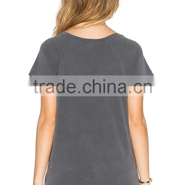 Wholesale Custom Organic Cotton Printed t Shirt Women photo-3