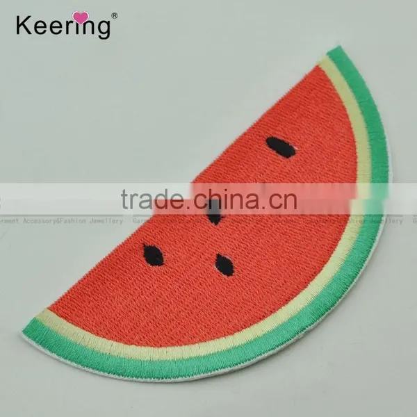 Colorful Watermelon Fruit Custom Embroidery Textile Patch WEF-060 photo-3