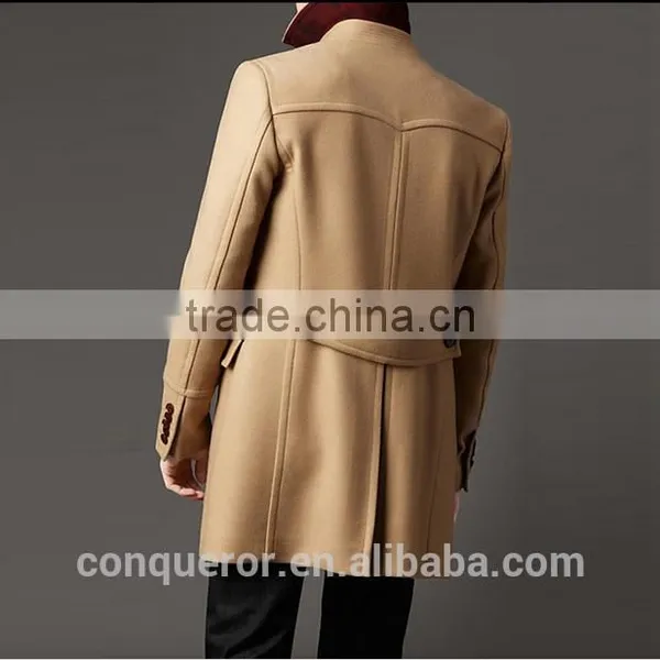 Fashion Wool Winter Coat Made to Measure Men Overcoat BCZ040 photo-2