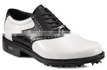 Wholesale Branded Sport Shoes, Fashion Stylish Black Golf Shoes for Men or Women With Spike for Business photo-2