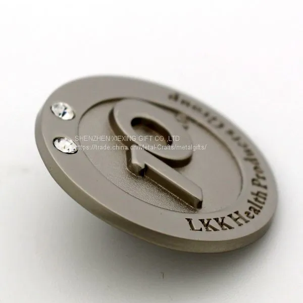 Cheap Custom Logo Metal Blank Magnetic Name Badge photo-3