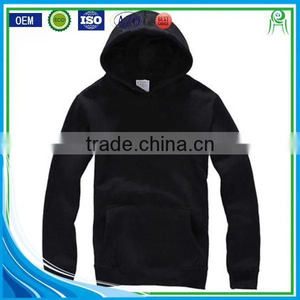 Custom Wholesale Blank Cotton Pullover Hoodies Men photo-2
