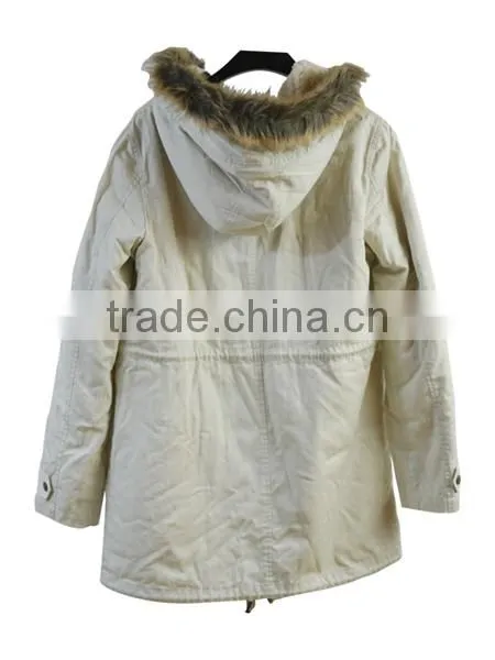 2014 Newest Ladies White Long Duster Coat photo-6