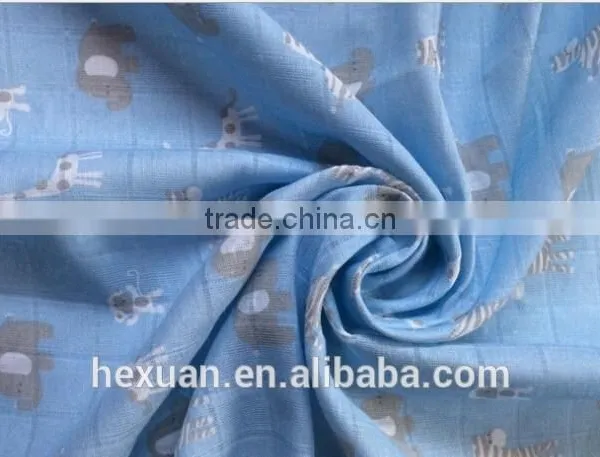Many Designs You Can Choose ,hot Sales 100% Bamboo Baby Muslin Swaddle Blanket photo-2