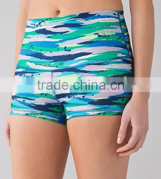 Factory Wholesale Custom Summer Shorts Womens Yoga Apparel Shorts photo-2