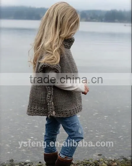 New Fashion Design Inmporter Baby Girl Pullover Sweater photo-4
