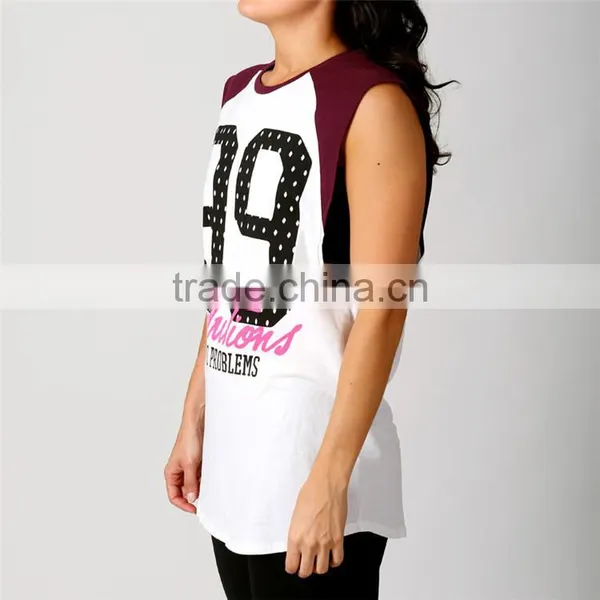 2016 Guangzhou Popular Promotion 100% Cotton Custom Camo Tank Top For Women photo-4
