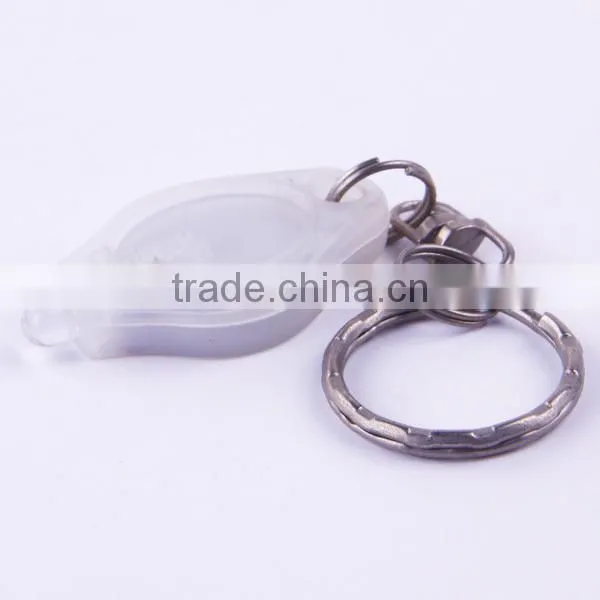 Plastic Led Flashlight Keychain photo-3