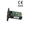 Manual Insert Dip Card Reader , RFID ATM Card Reader For Payphone