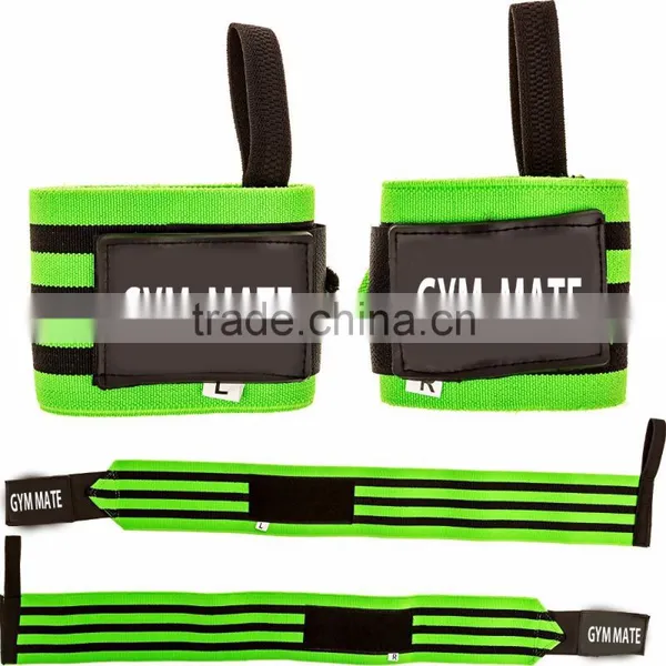WRIST WRAPS 24" LONG WIDE 3" WITH LEATHER LOGO photo-6