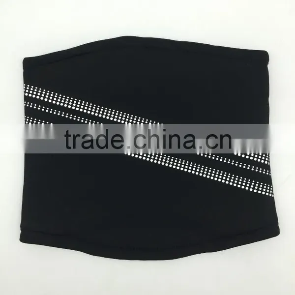 Outdoor Sports Unisex Reflective Polyester Neck Warmer With Custom Logo Print photo-4