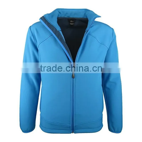 High Quality Breathable Outdoor Softshell Fleece Bounded Jacket photo-5