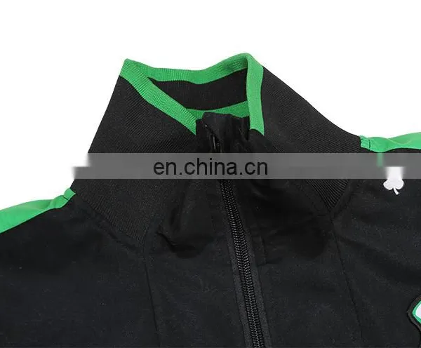 Lateset Design Black and Green Custom Track Suit photo-3