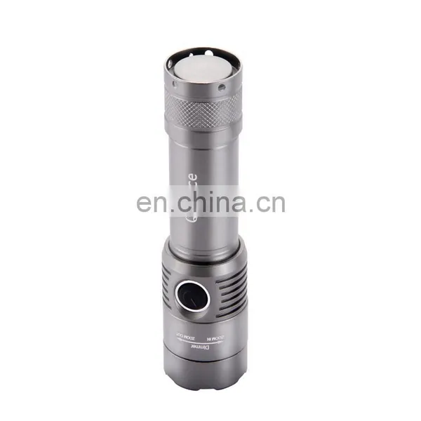 Wholesale Price Build in Lithium-ion Battery Rechargeable Led Flash Torch Night Light With Socket photo-4