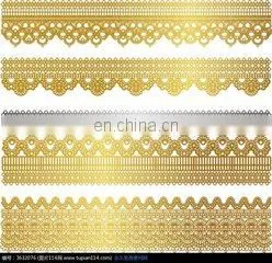 2015 African Yellow Swiss Voile Cord Lace Fabric With Stones photo-3