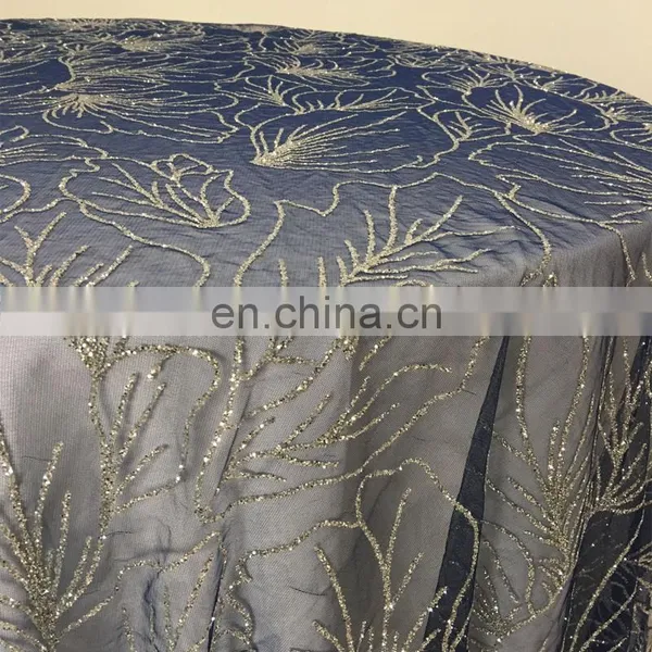TC220A Wholesale Spanish Small Navy Blue Table Cloth Sizes photo-5