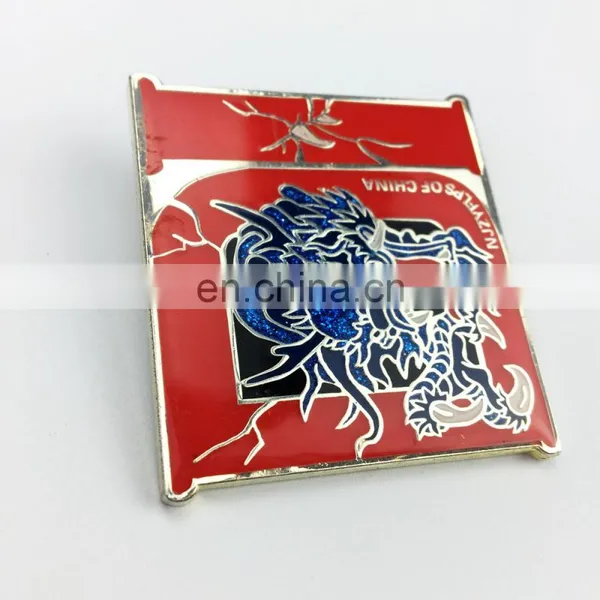 Glitter Custom Hard / Soft Enamel Pin for Custom Enamel Lapel Pin photo-6