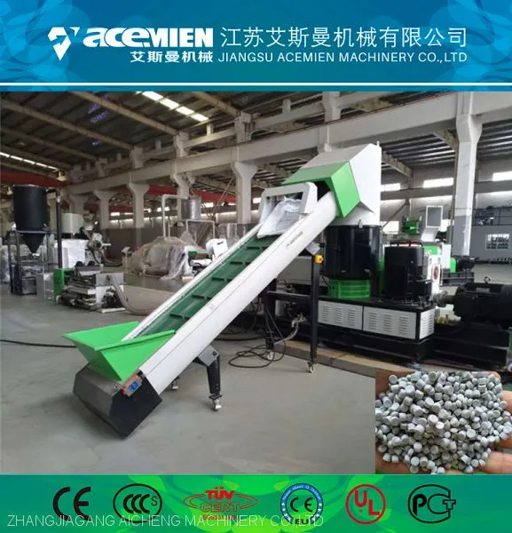 PE PP Pelletizing Granulating Line Plastic Recycling Machine photo-5