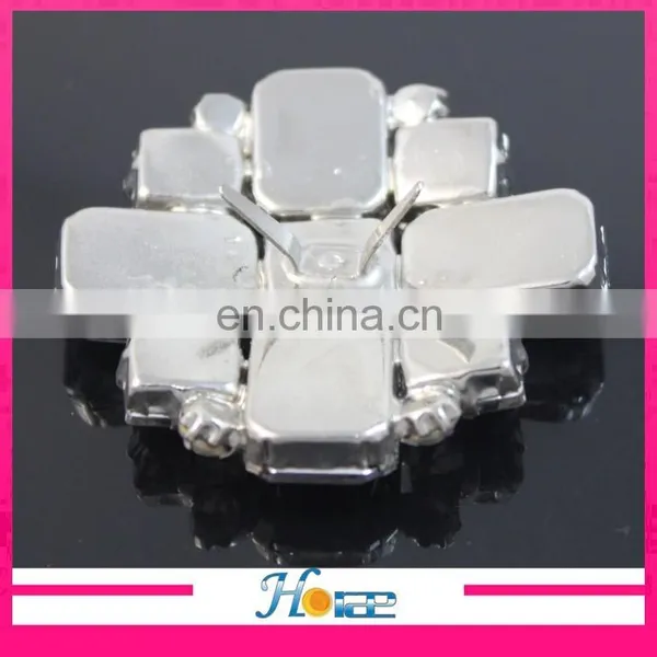 Decorative Cheap Handmade Rhinestone Crystal Shoe Clip photo-4