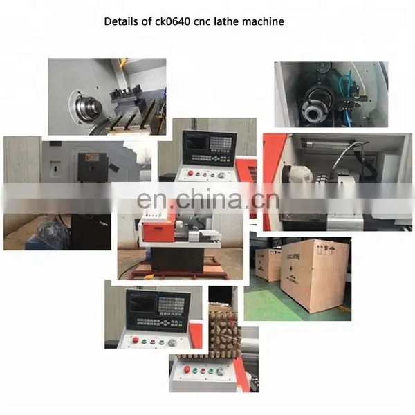 China High Speed Horizontal 2 Axis Mechanical Mini Cnc Lathe for Sale photo-6