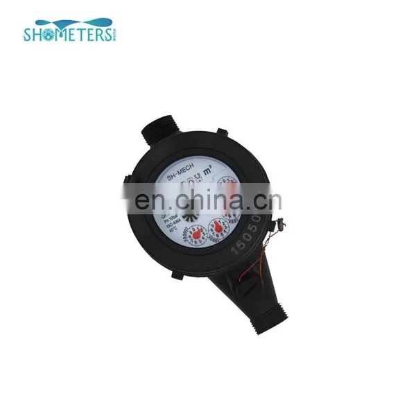 1/2'' Inch DN 15 mm Multijet Dry Dial Type Plastic Cold Water Meter photo-2