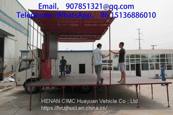5.2 Meters Long Customized Mobile Stage Truck photo-3