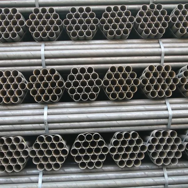 ASTM A53 Gr. B ERW Schedule 40 Round Black Carbon Steel Pipe photo-2