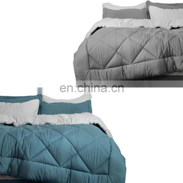 Top Quality Comfortable Breathable Lightweight Fade Resistance Microfiber Quit Set photo-7