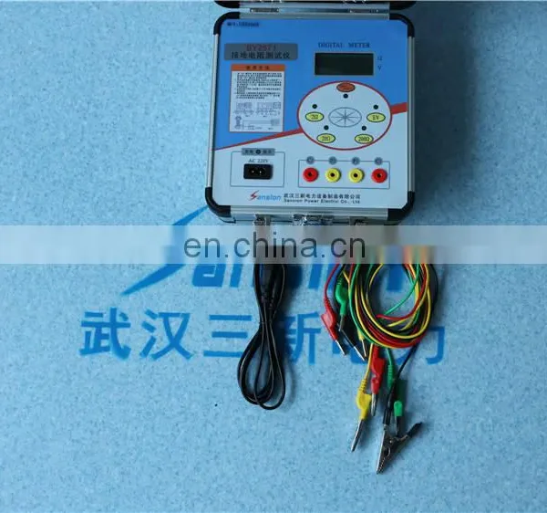 Laboratory Digital Grounding Resistance Meter Analytical Tester Device photo-4