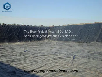 0.75mm HDPE Geomembrane for Dam in Indonesia photo-5