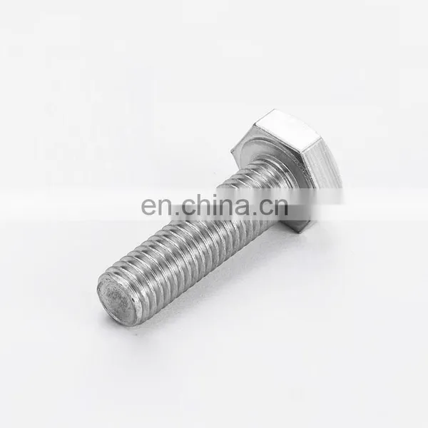 Metric SS316 DIN 933 DIN931 Hexagonal Head Bolts Stainless Steel Grade A4-70 A4-80 photo-4