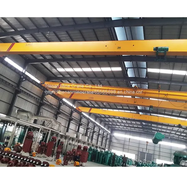 Top Quality Remote Control Single Girder European Type Bridge Taveling Crane