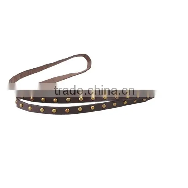 Leather Key Chain Rope Customized Rivets Leather Key Chain,leather Custom Key Chain photo-6