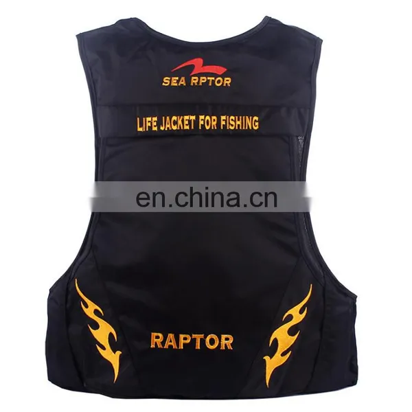 ROBBEN High Quality Outdoor Floating Fishing Vest Waterproof Nylon Life Jacket for Fishing photo-3